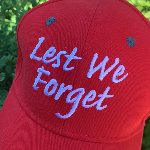 Lest We Forget baseball cap, brand new never used. - Picture 3 of 8